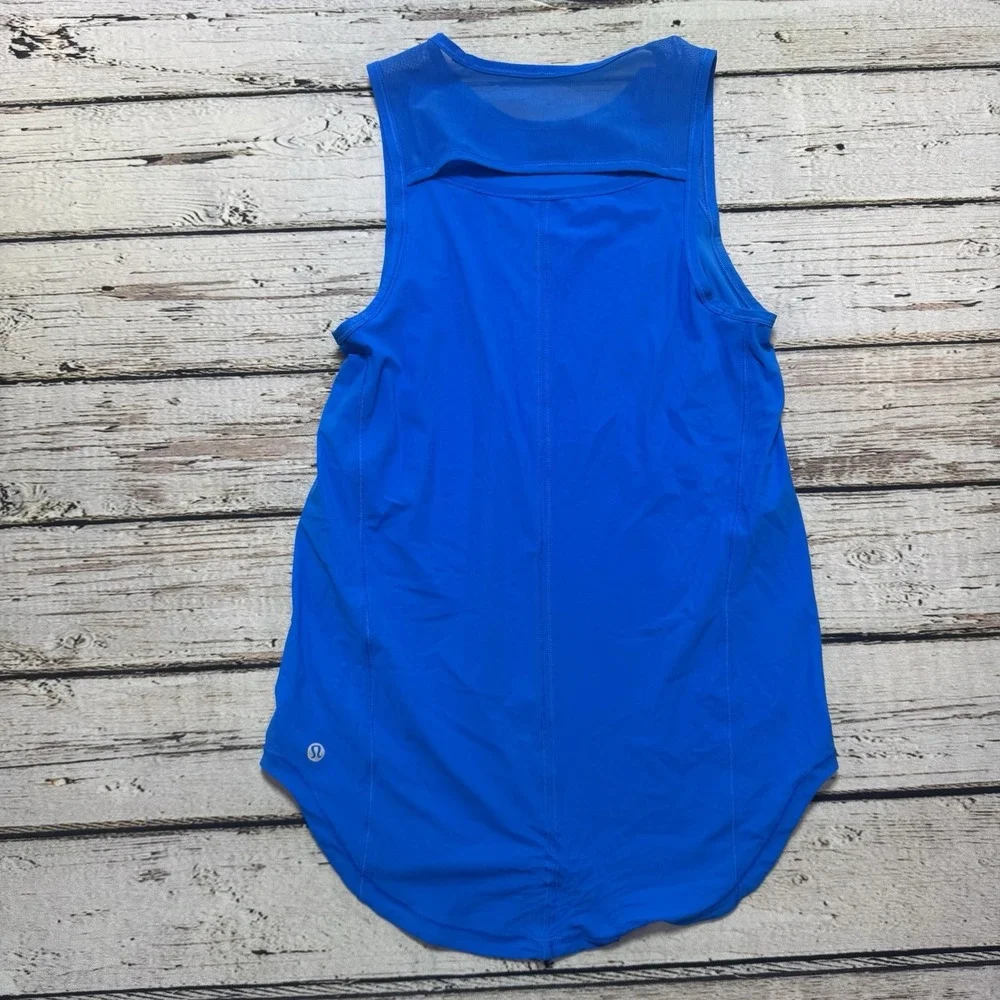 Lululemon Sculpt Tank Blue size 6? Racerback Active Tank Top